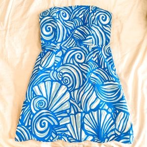 VINEYARD VINES Nautilus Shell Print Mini Dress (8)